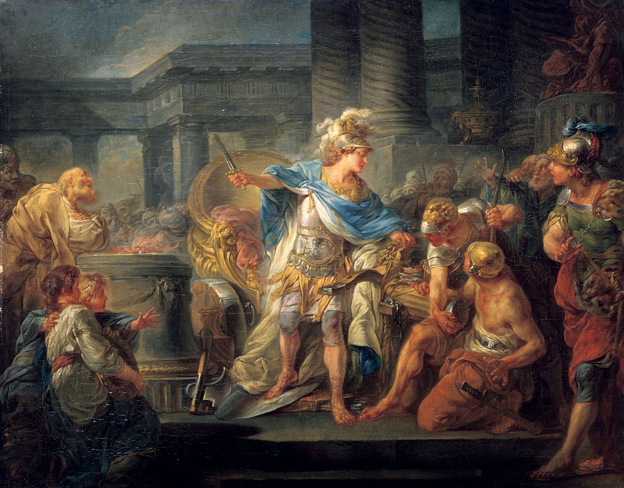 Alexander the Great and the Gordian Knot: Sword or Cleverness?